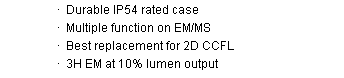 2D Bulkheads with 3H emergency