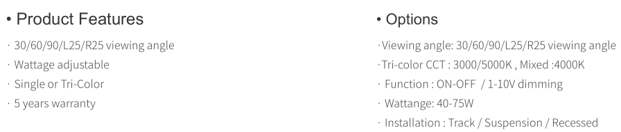 GS SAA Track Panel Tri-color 3000-5000k 1-10v dimming 5 years warranty Multiple Iinstallation Aluminum and PMMA --Toppo Lighting