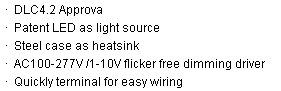 greatly fit for industry LED light Troffer UL/CUL/DLC4.2