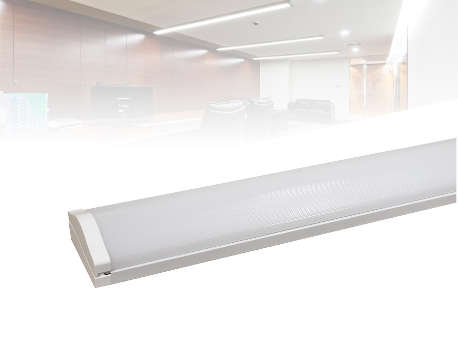 Flip Easy Installation  Wide Led Batten Fitting fixture