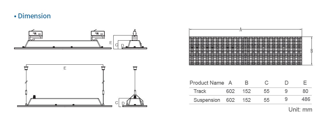 120lm track panel with boke driver 120lm track panel with boke driver