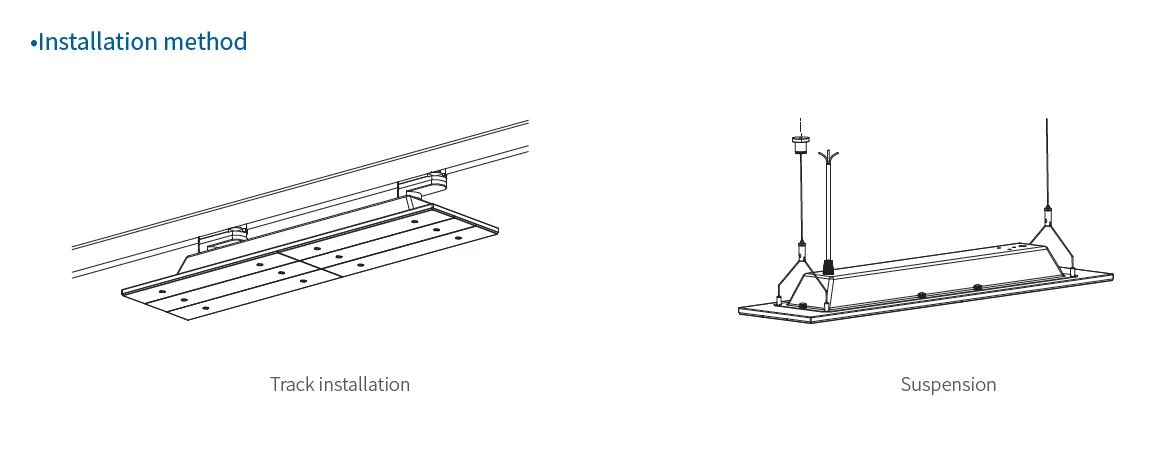 ETL DLC Certificated LED Track Panel Light 130-140LM/W