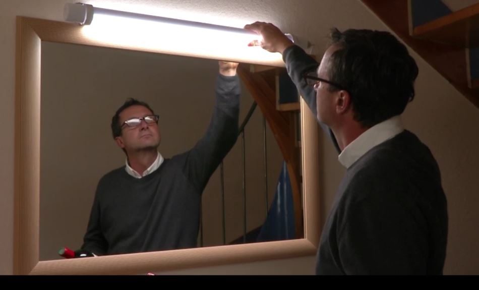 180 degree rotatable after installation LED Tubar Light