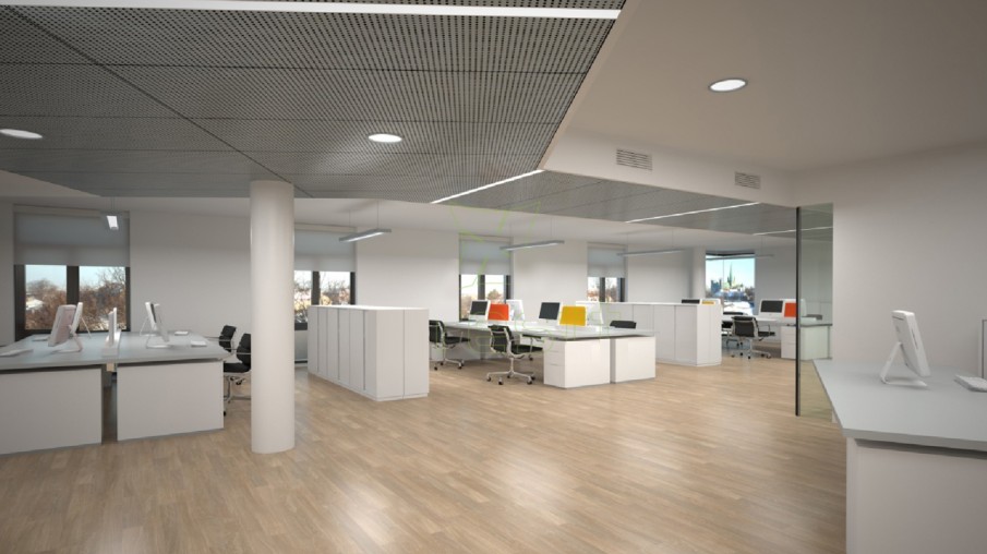 Round led panel light 18w