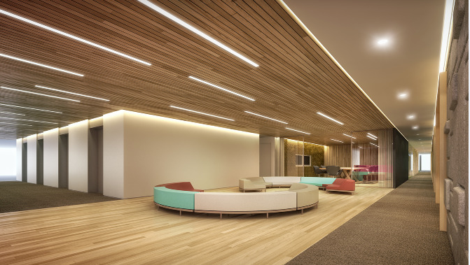 GS LED Linear Suspension Lighting 18W 32W