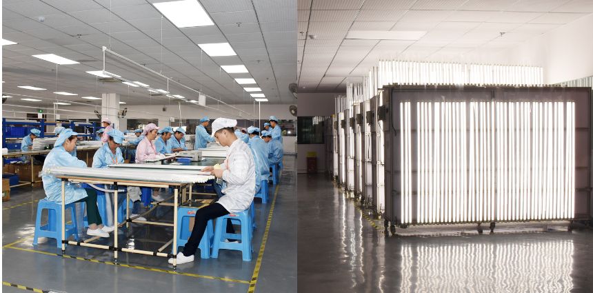 Tri-color DALL dimming Led Panel Light 300*1200 