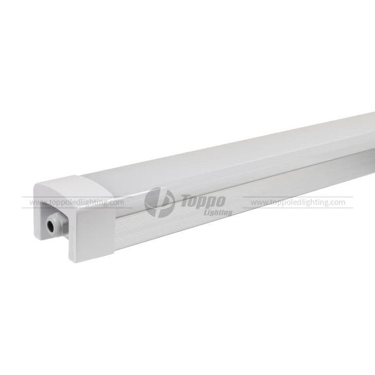 LED Vapor Tight Garage Light Fixture 4 Foot 40W