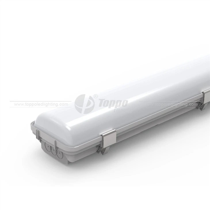 IP65/IK08 Singe/tri-color A Version Plastic Triproof Light