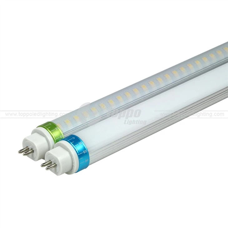 Toppo LED T8 Tube IP20 Rotatable End G13 Cap with Scale for Installation