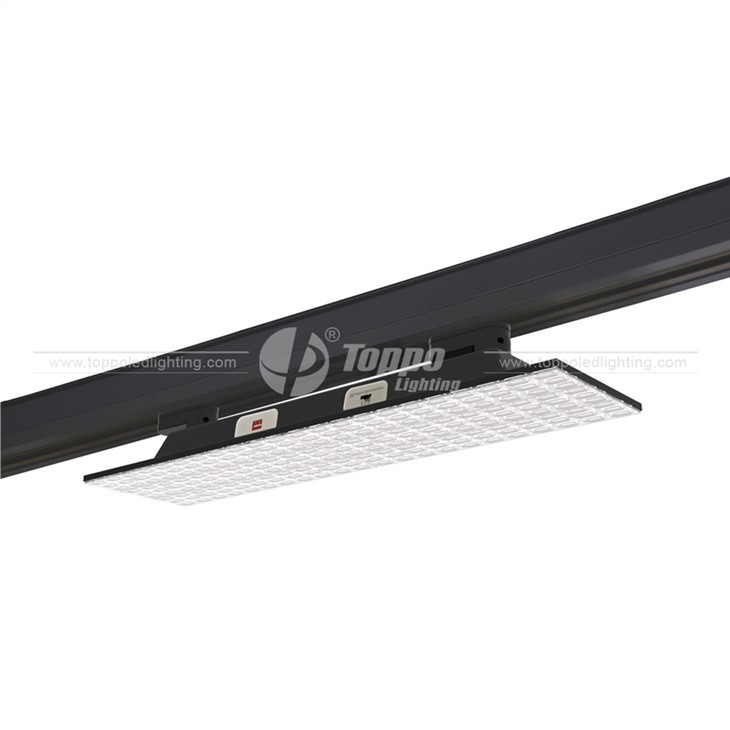 Toppo LED Track Panel Tri-color IP40 130-150LM/W 1-100/DALI Dimming Warranty 5 Years
