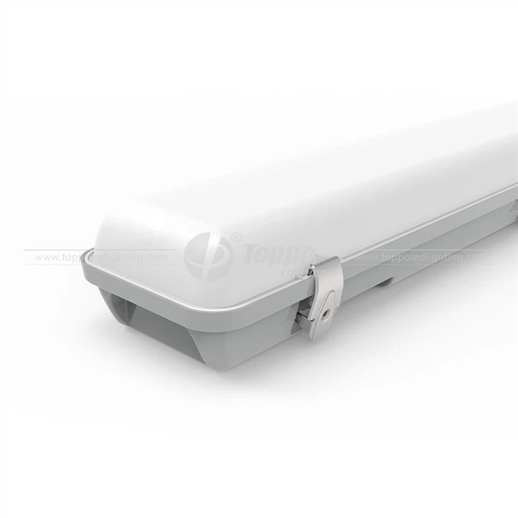 1-10V dimming IP65/IK8 Tri-Color 125LM/W Full Plastic Case Toppo A Version LED Tri Proof Light