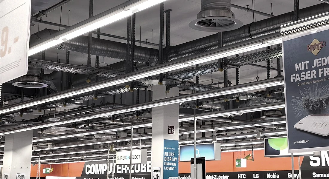 led light trunking