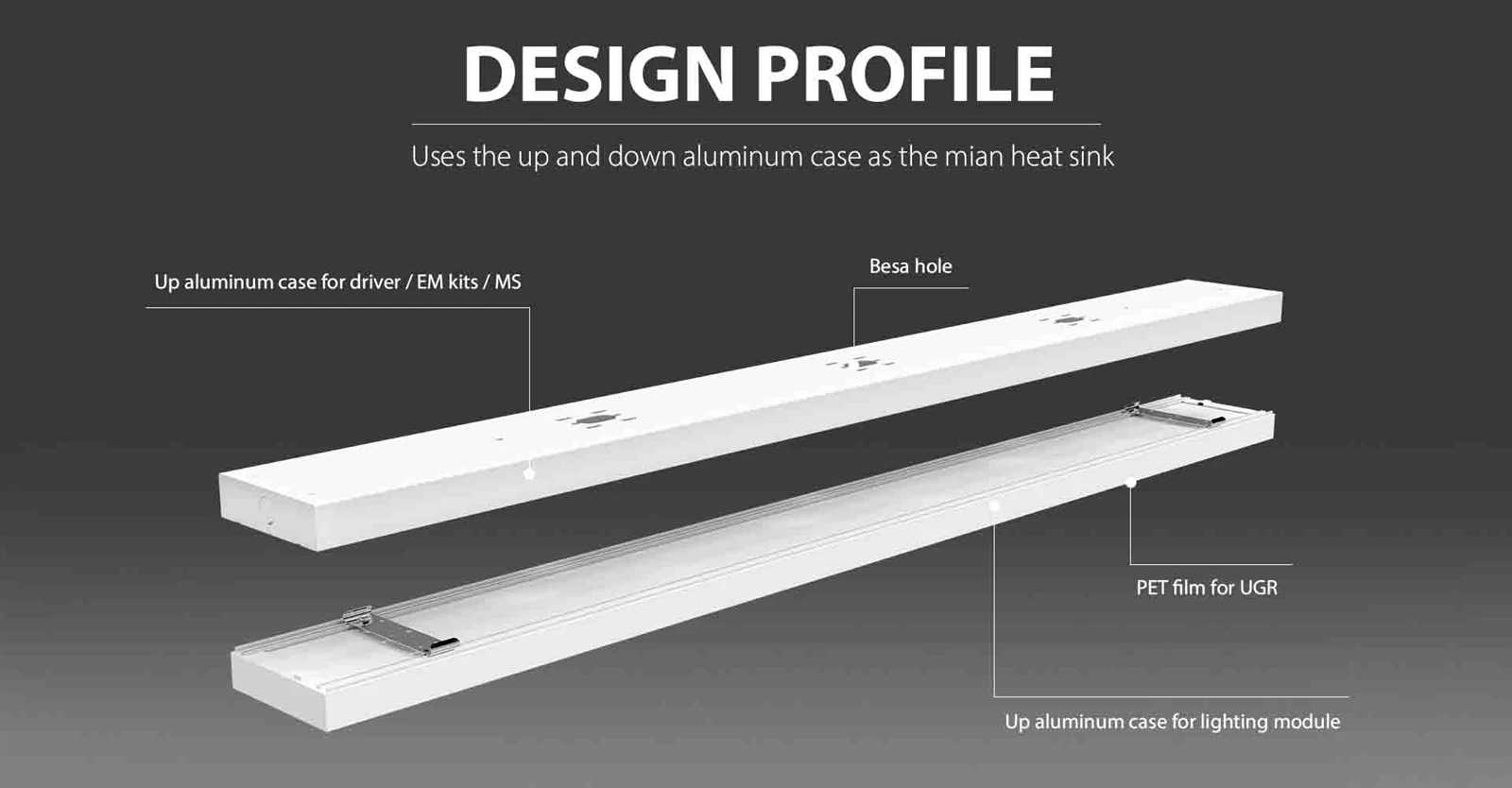 led slimline batten light