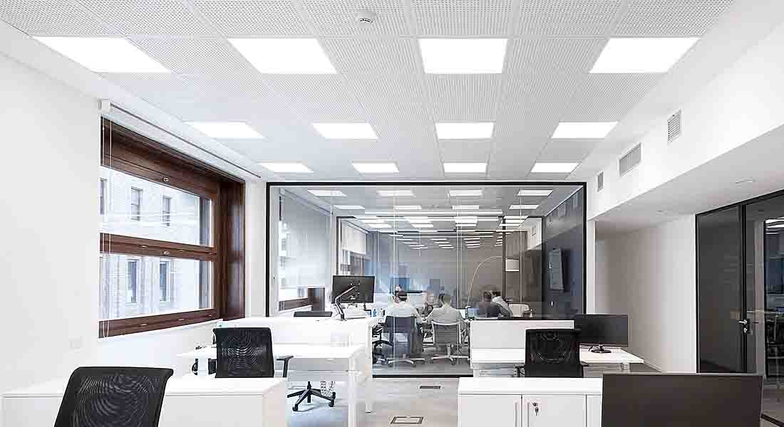 backlit panel light