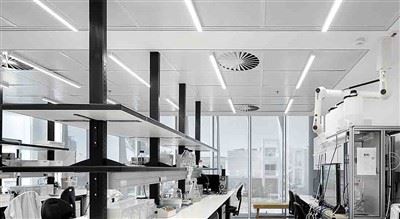 Why are 55mm wide batten light fitting with UGR <19 the first choice for heal...